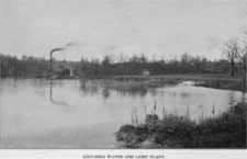 Hinkson Creek dam